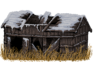 Ruined shed